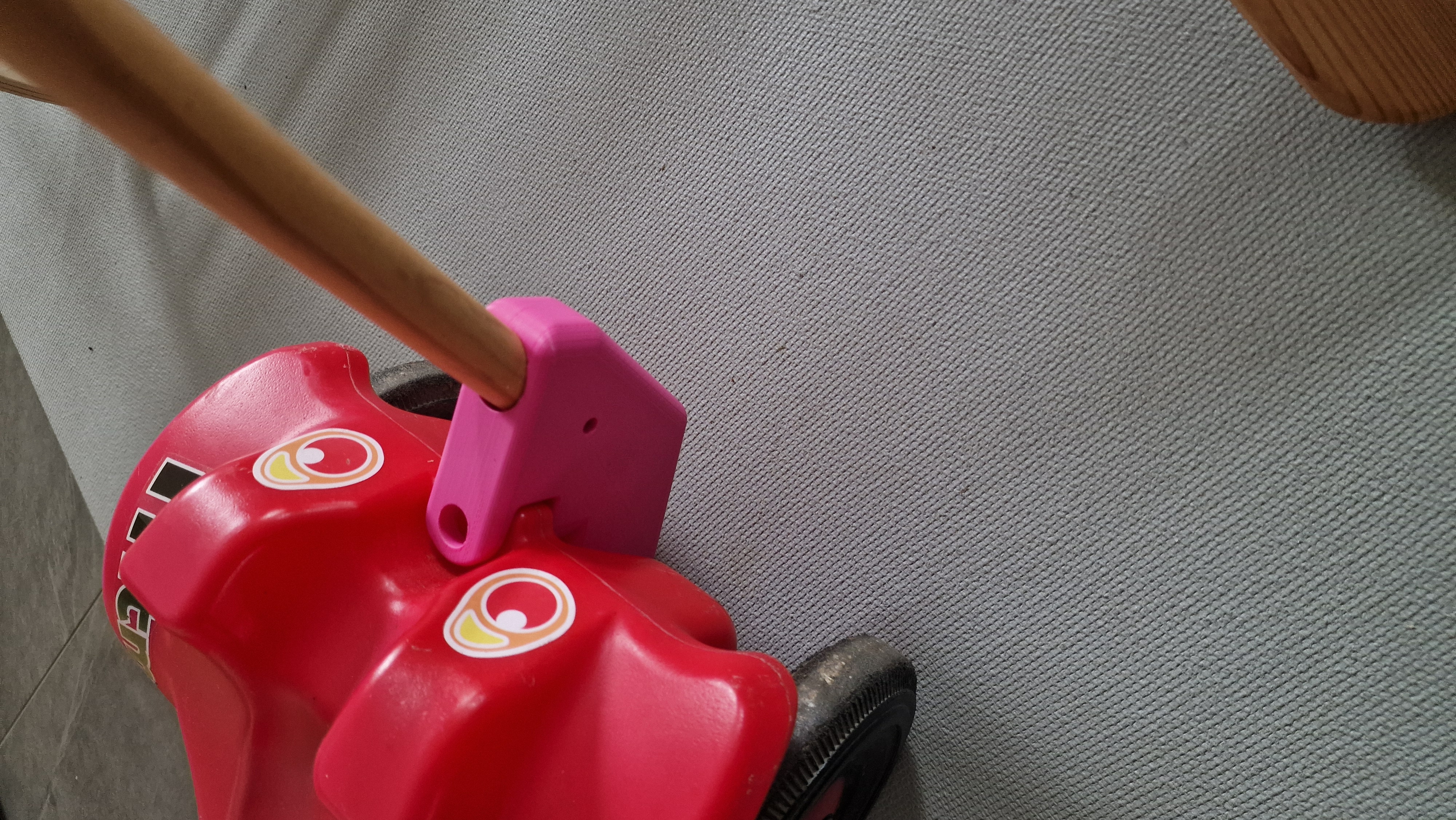 Bobby Car Adapter für SchiebestanSchiebestange
