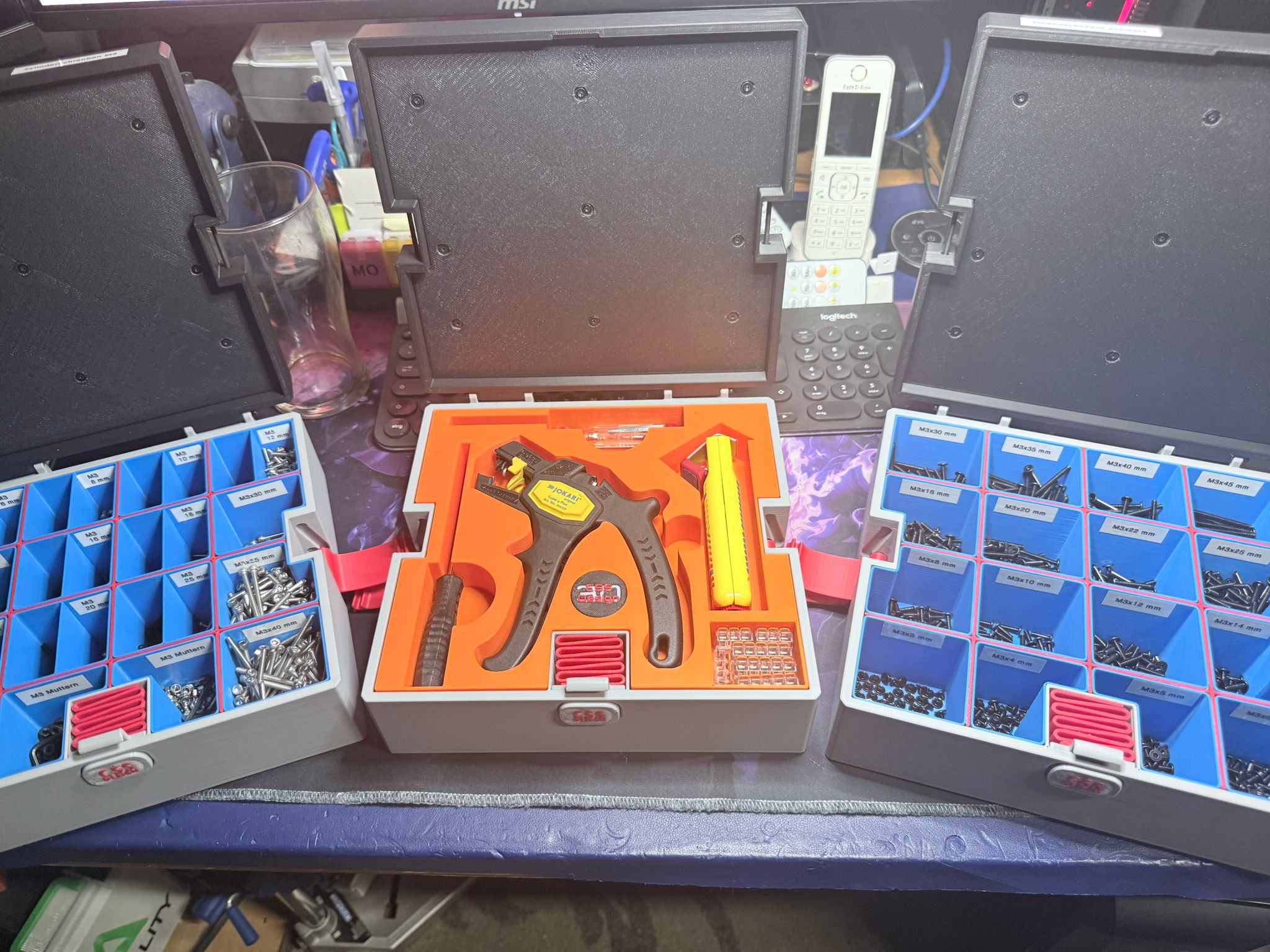 stapelbare Toolbox