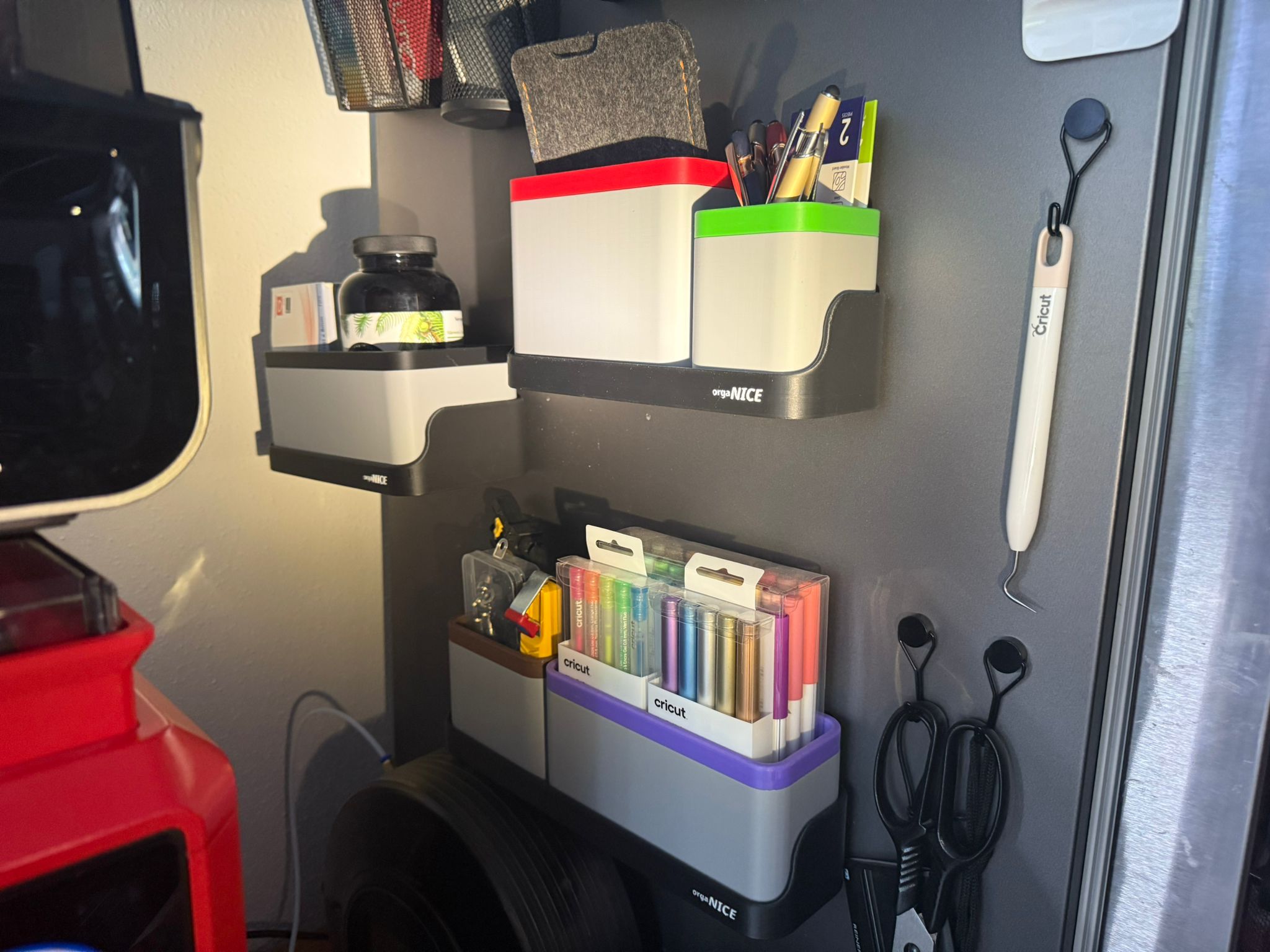 Magnet- und Desktopcontainer