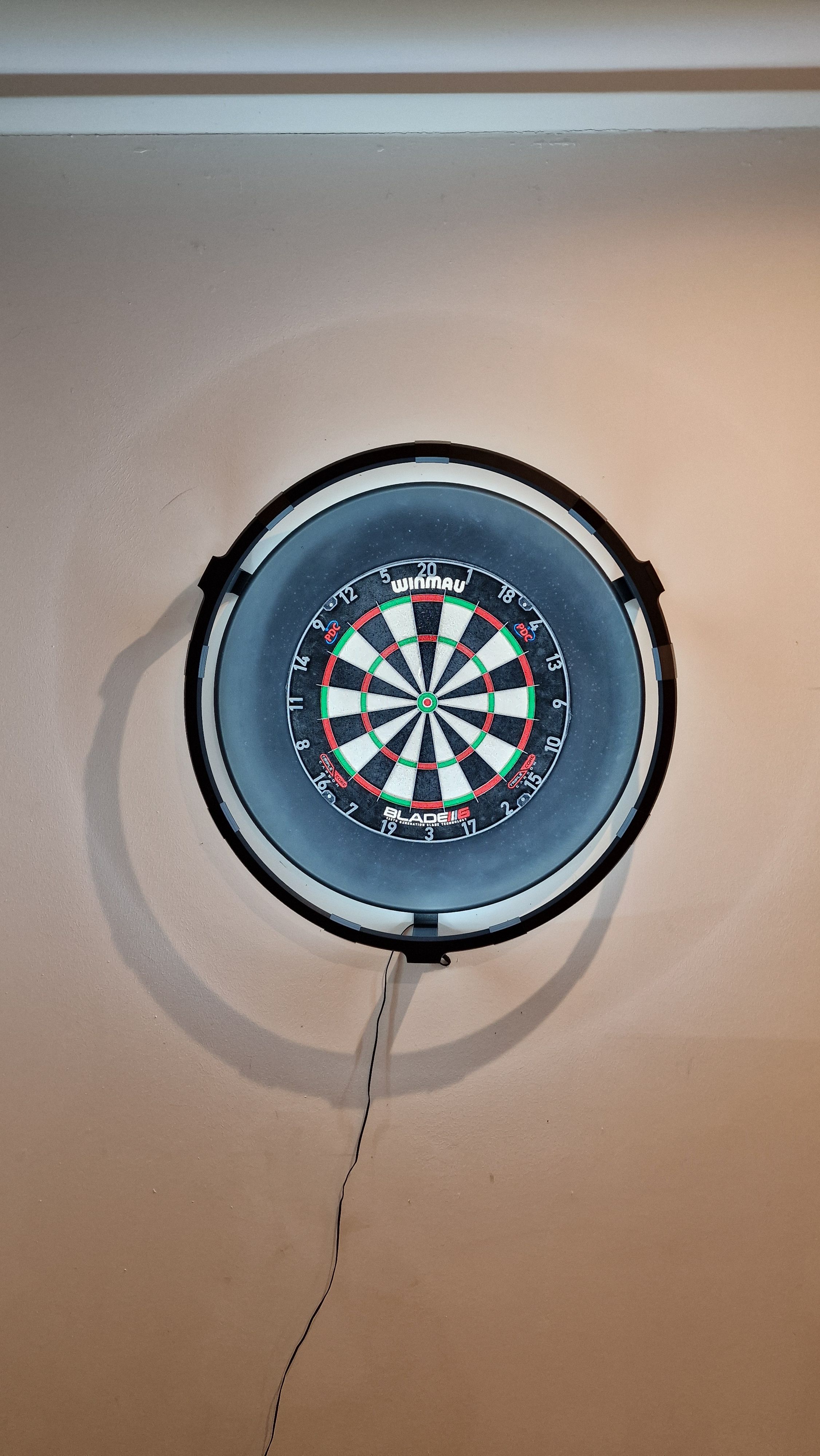 Dartboard Ring für LED Beleuchtung