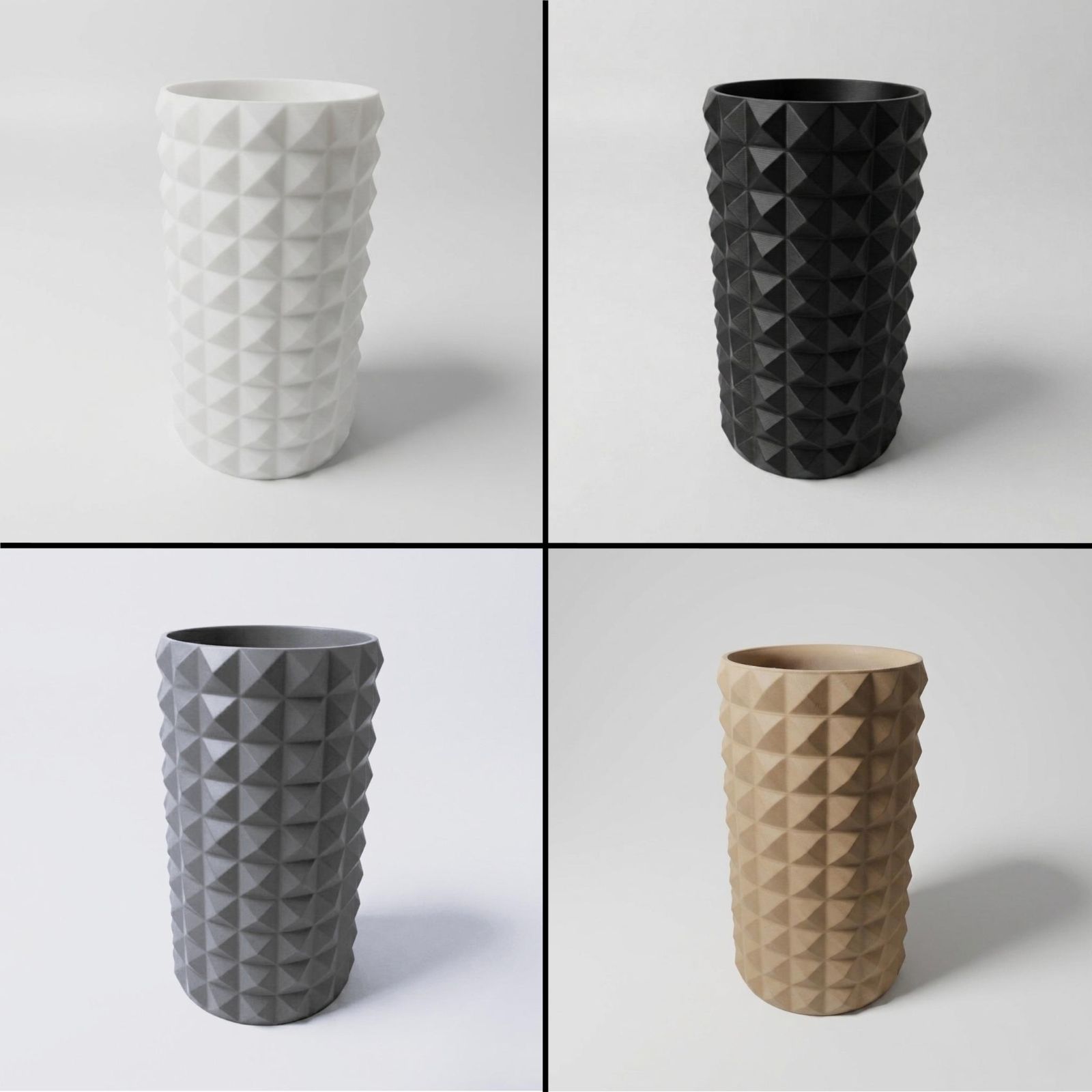 Facette No. 2 | Skulpturale Design-Vase