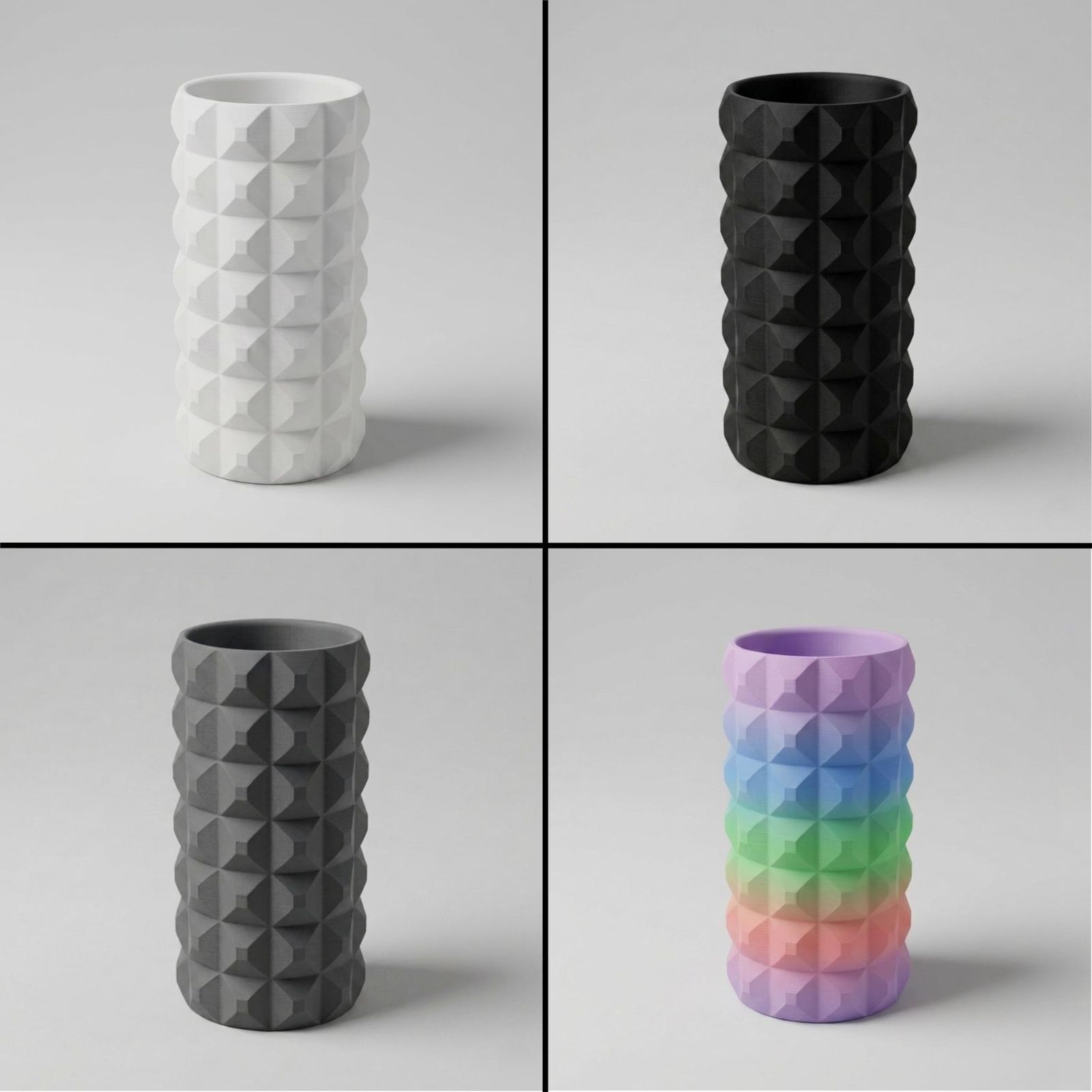 Facette No. 1 | Skulpturale Design-Vase