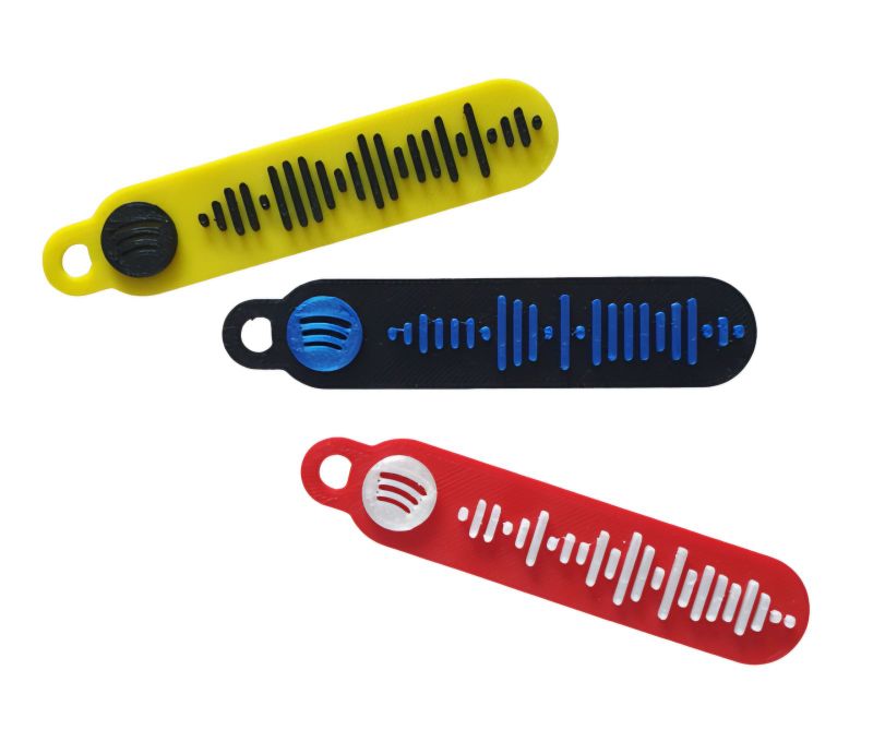 Spotify-Schlüsselanhänger
