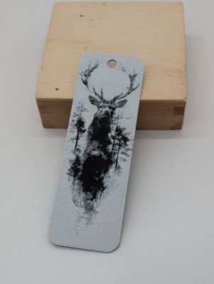 Lesezeichen Hirsch