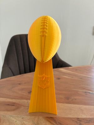 American Football Pokal 3D Druck – Trophäe für Fans & Turniere