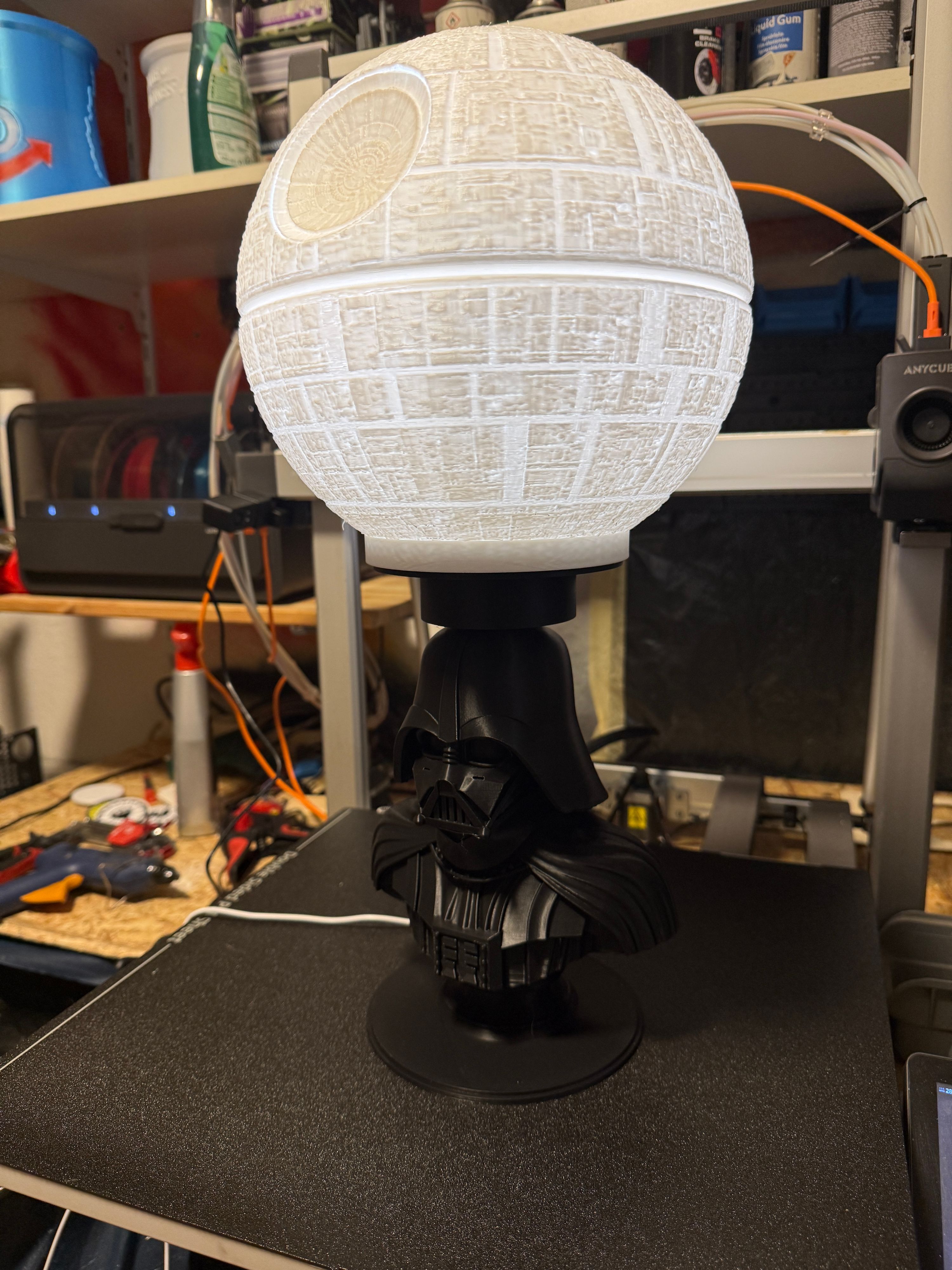 Starwars Lampe – 3D gedrucktes Dekoration & Wohnen aus PLA