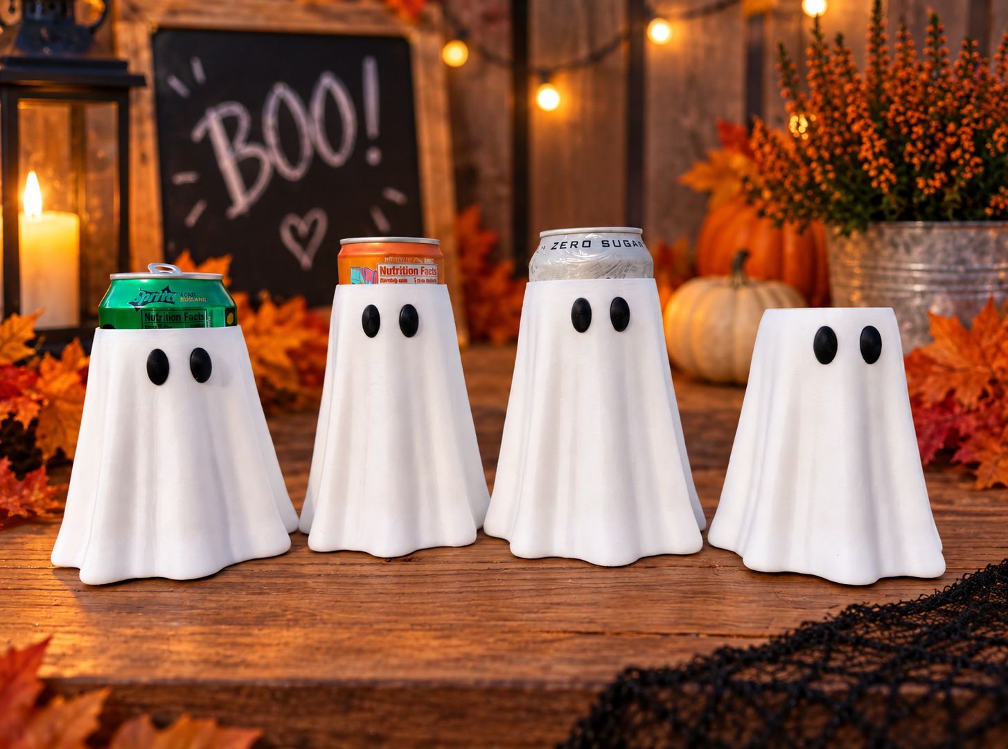 Halloween Geist Dosenhalter