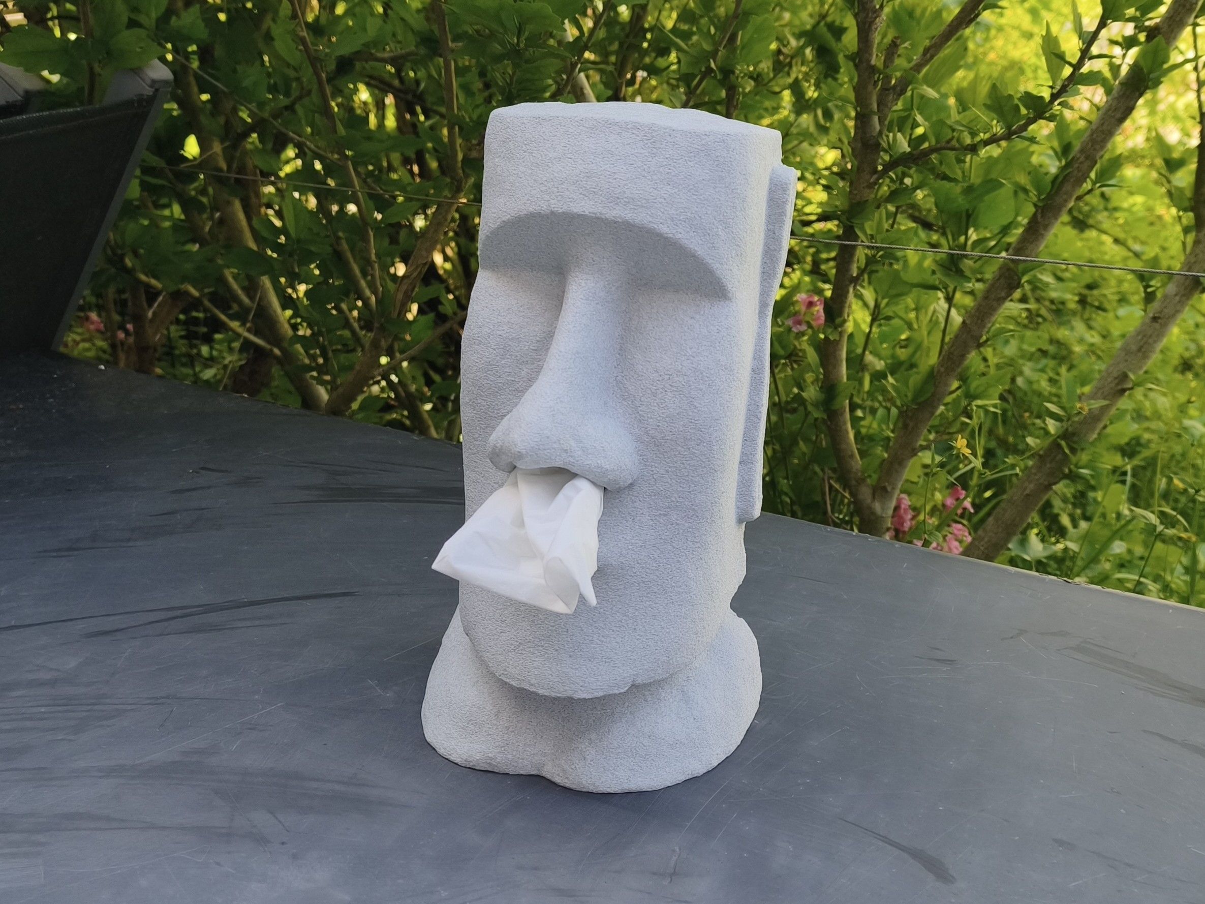 Moai Taschentuchspender