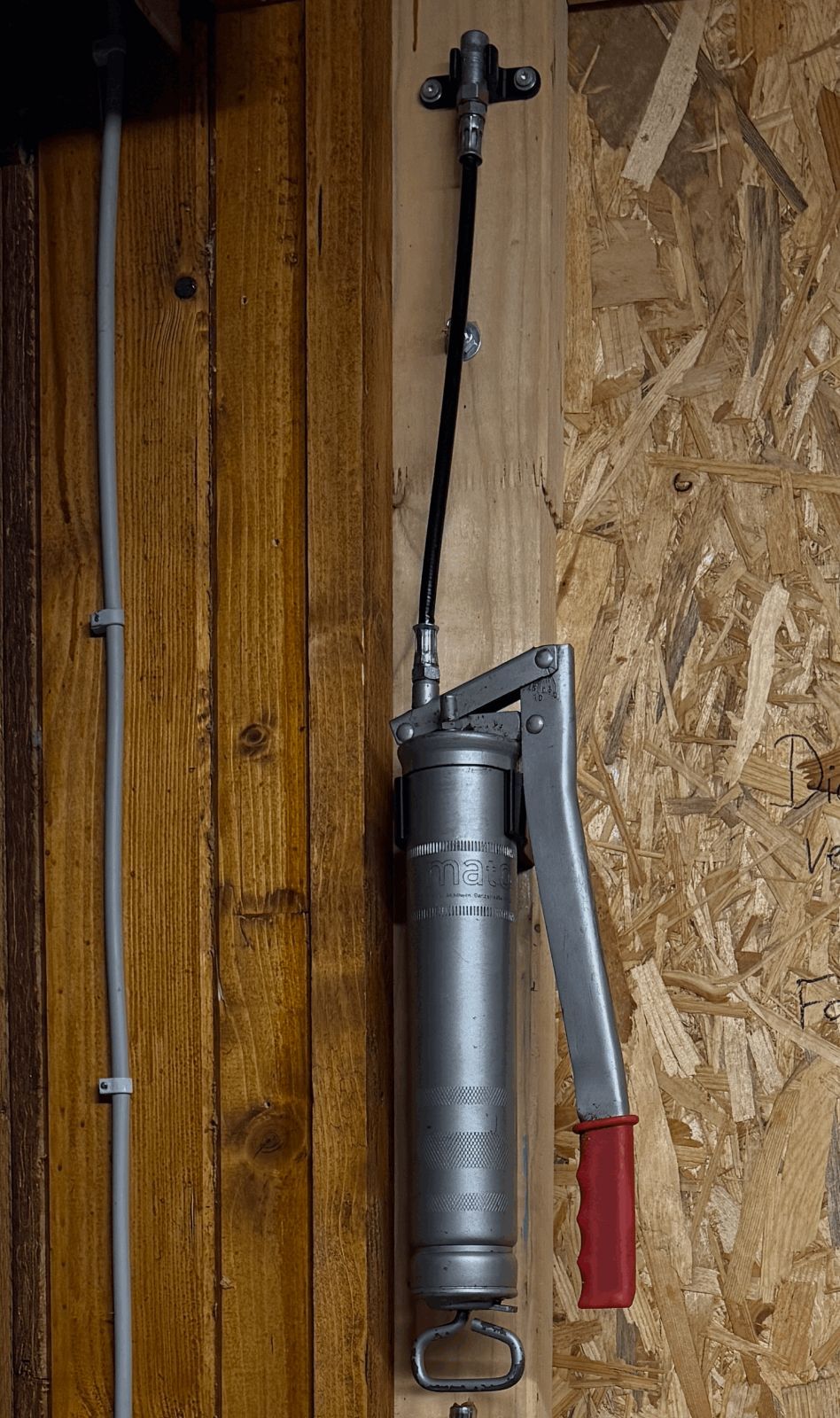 Fettpressenhalter