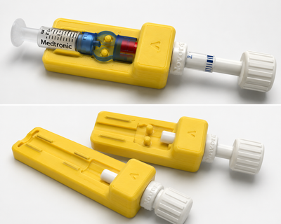 Insulin-Befüllhilfe für Medtronic / Omnipod – 3D-gedruckt – Wunschfarbe möglich – 3D gedrucktes Funktionsteile & Technik aus PLA