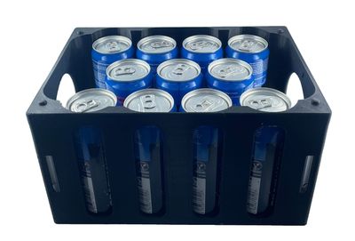 Pfandkiste/Dosenkiste 500 ml | PETG | stapelbar & stabil